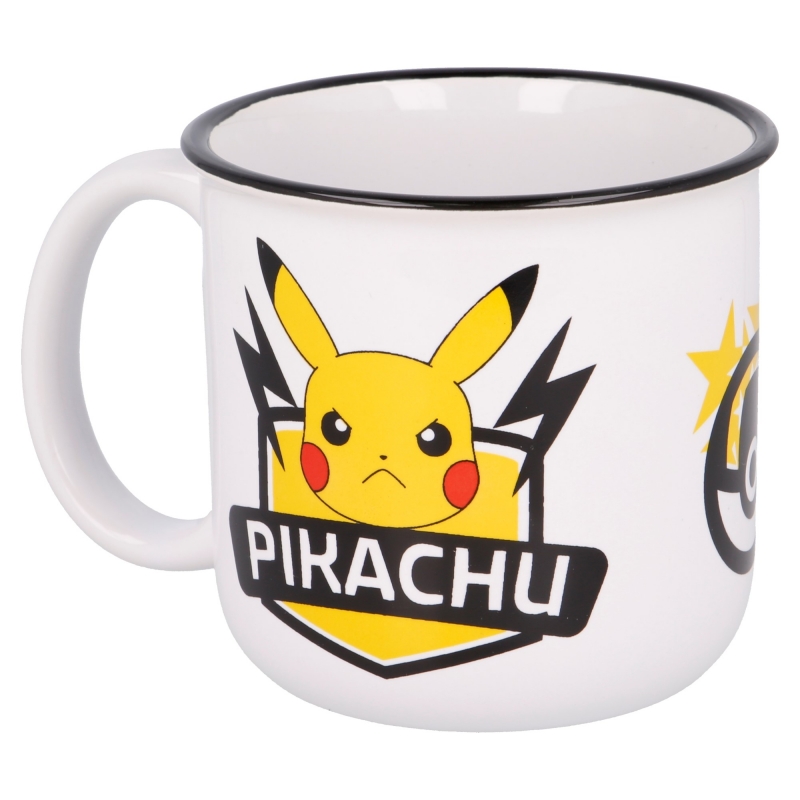 TAZA CERÁMICA DESAYUNO 400 ML POKÉMON PIKACHU