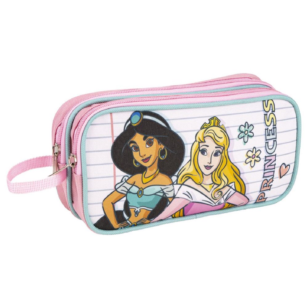 ESTUCHE PORTATODO 2 COMPARTIMENTOS PRINCESS