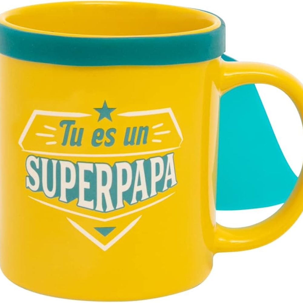 TAZA CON CAPA - ERES UN SUPERPAPÁ