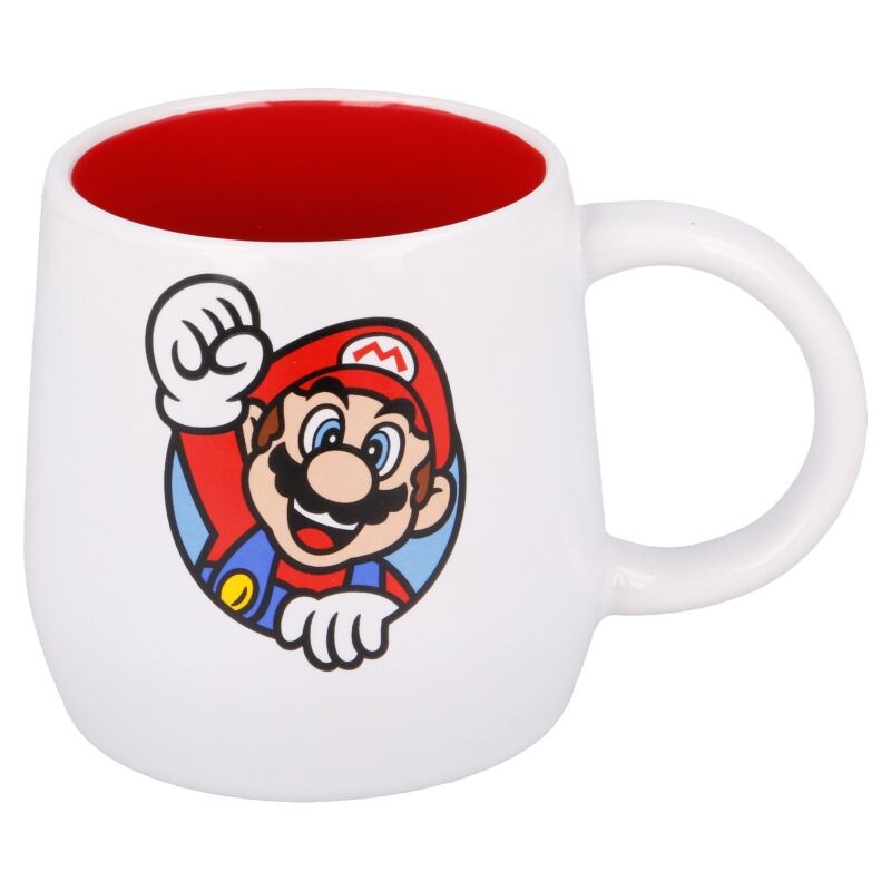 TAZA CERÁMICA MARIO 355 ML
