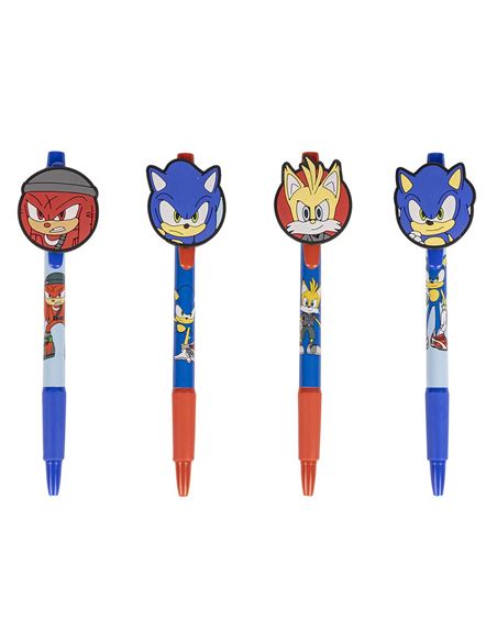 SET 4 BOLÍGRAFOS SONIC
