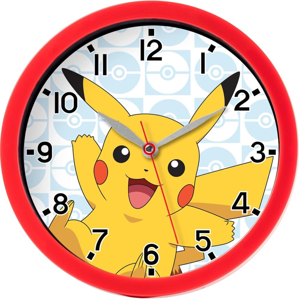 RELOJ DE PARED POKEMÓN