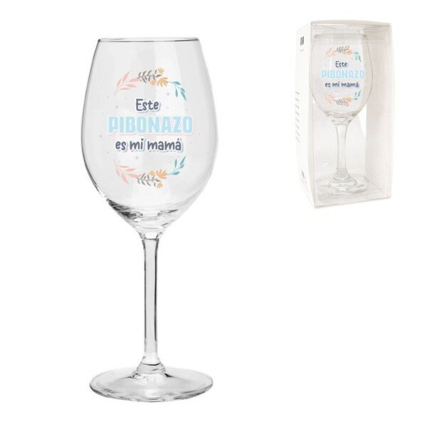 COPA DE VINO PARA MAMÁ