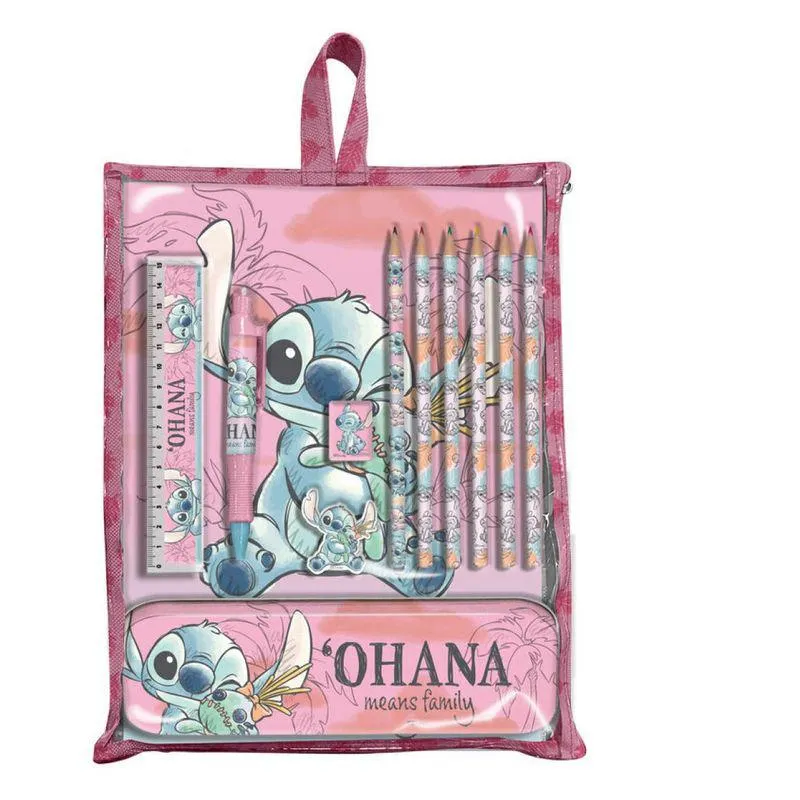 SET PAPELERIA STITCH OHANA