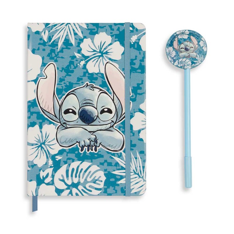DIARIO DE STITCH CON BOLÍGRAFO