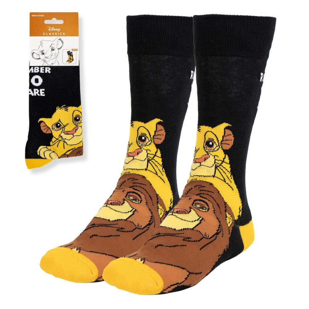 1 PAR DE CALCETINES LION KING (2 MODELOS)