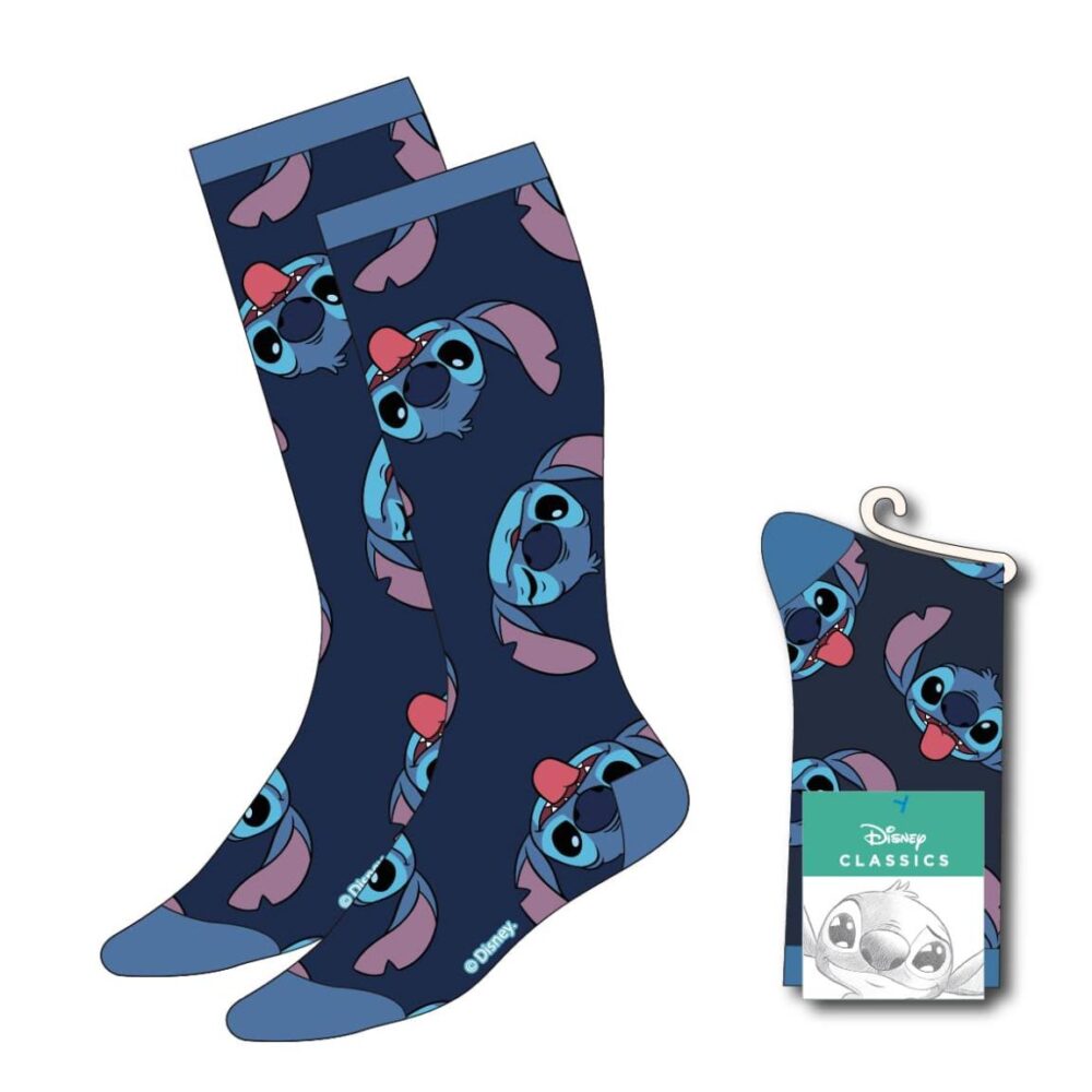 1 PAR DE CALCETINES DE STITCH (2 MODELOS)