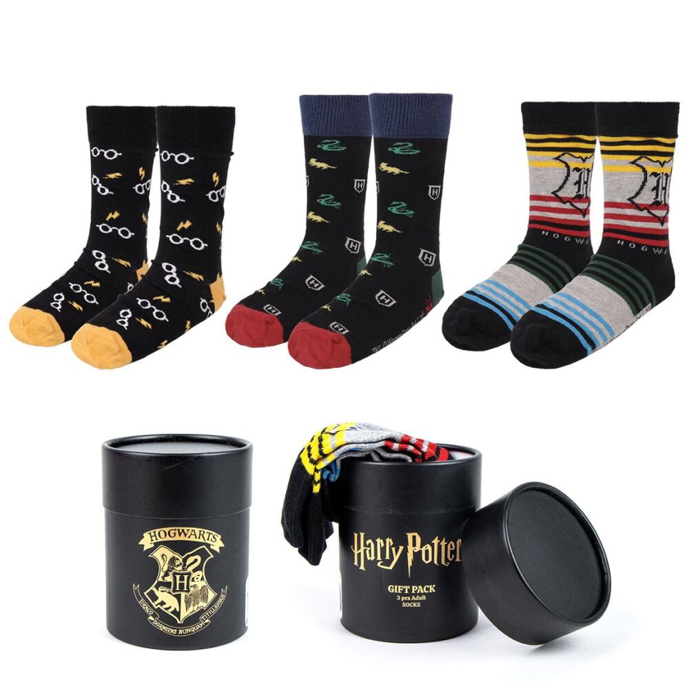 PACK CALCETINES 3 PARES HARRY POTTER