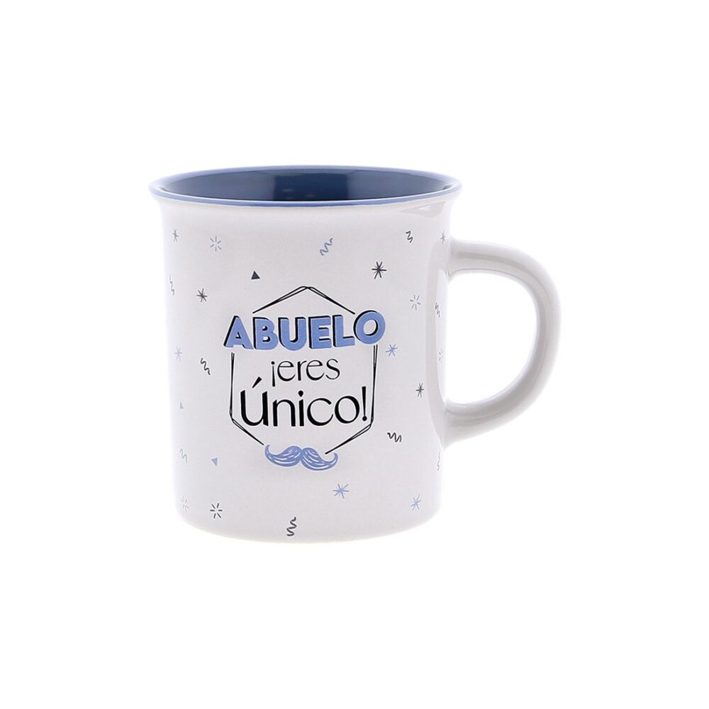 TAZA PARA EL ABUELO CON MENSAJE - ABUELO ¡ERES ÚNICO!