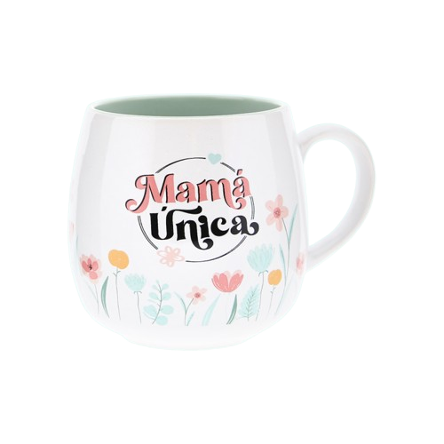 TAZA PARA MAMÁ CON MENSAJE - MAMÁ ÚNICA
