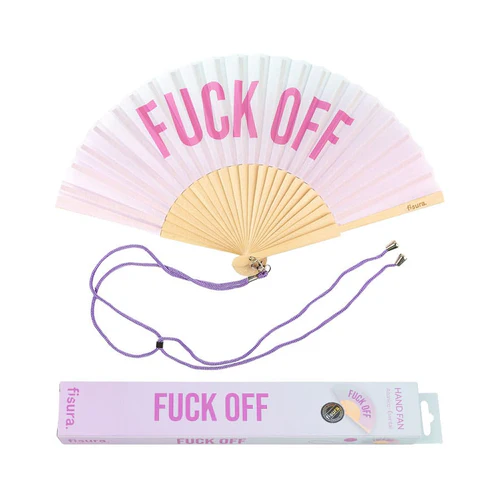 Abanico "Fuck off"