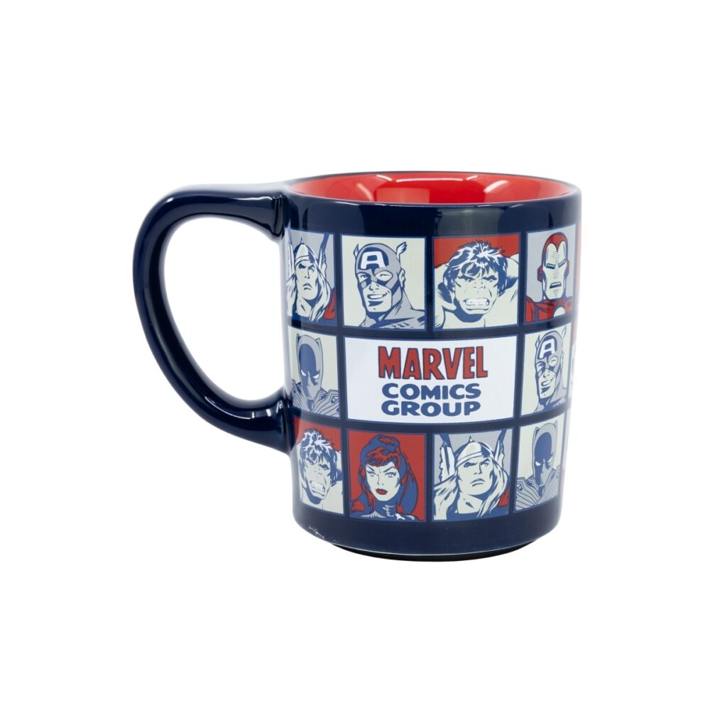 TAZA ANTIVUELCO MARVEL - CON BASE DE SUCCIÓN (CERÁMICA)