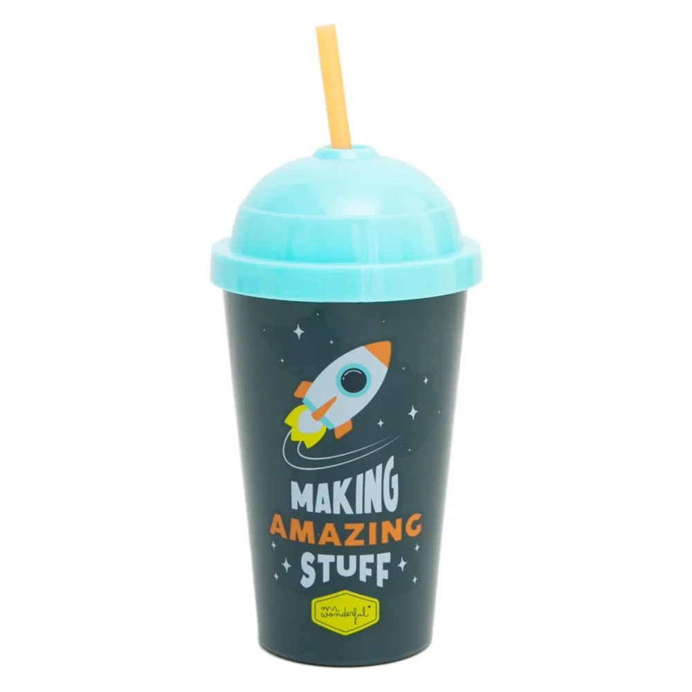 SET DE 24 LÁPICES DE COLORES EN UN VASO CON MENSAJE - MAKING AMAZING STUFF