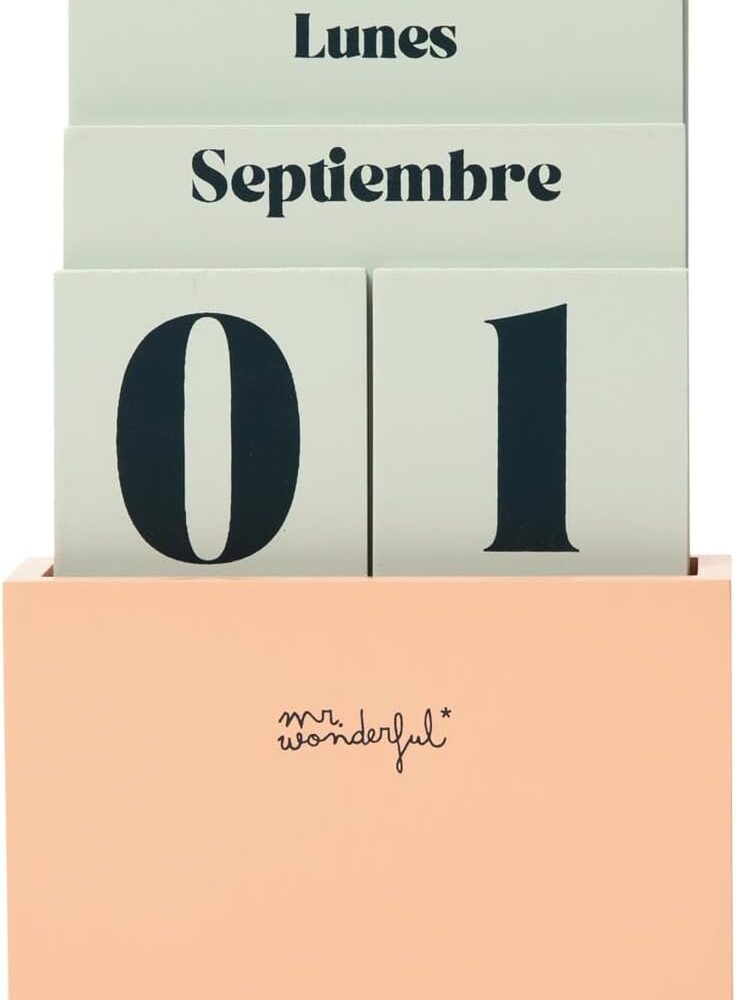 CALENDARIO DE SOBREMESA PERPETUO - PARA DÍAS LLENOS DE MAGIA