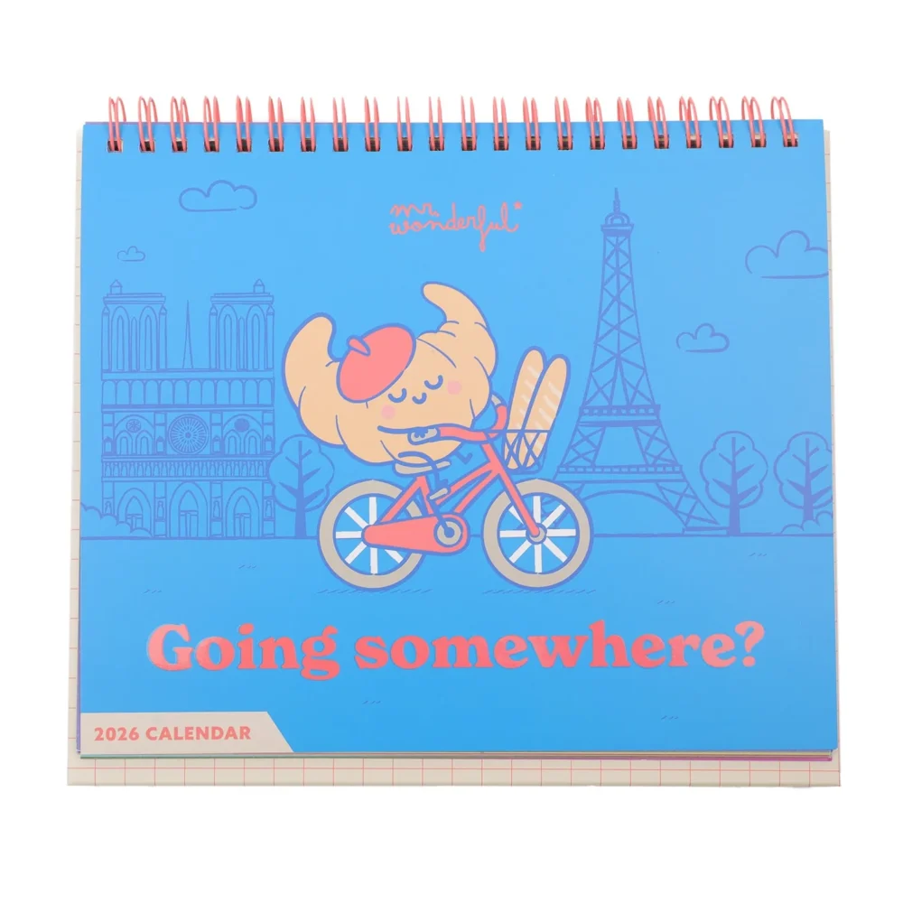 CALENDARIO DE SOBREMESA - GOING SOMEWHERE?