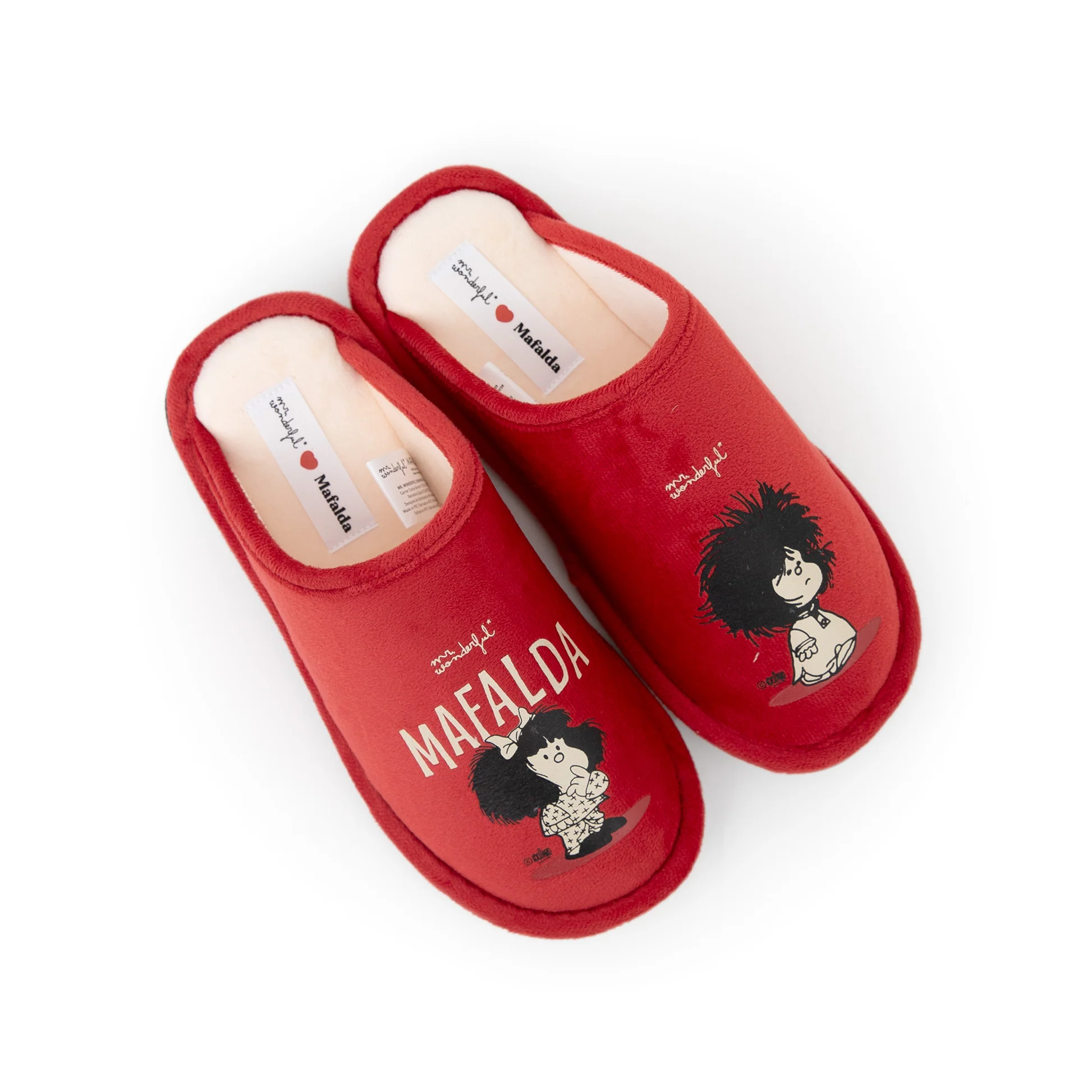 ZAPATILLAS DE ESTAR EN CASA - MAFALDA (T. 36 - 38 / 39 - 41)