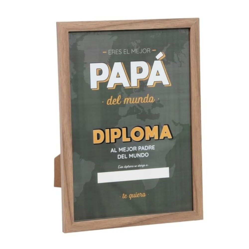 DIPLOMA PARA EL MEJOR PAPÁ DEL MUNDO