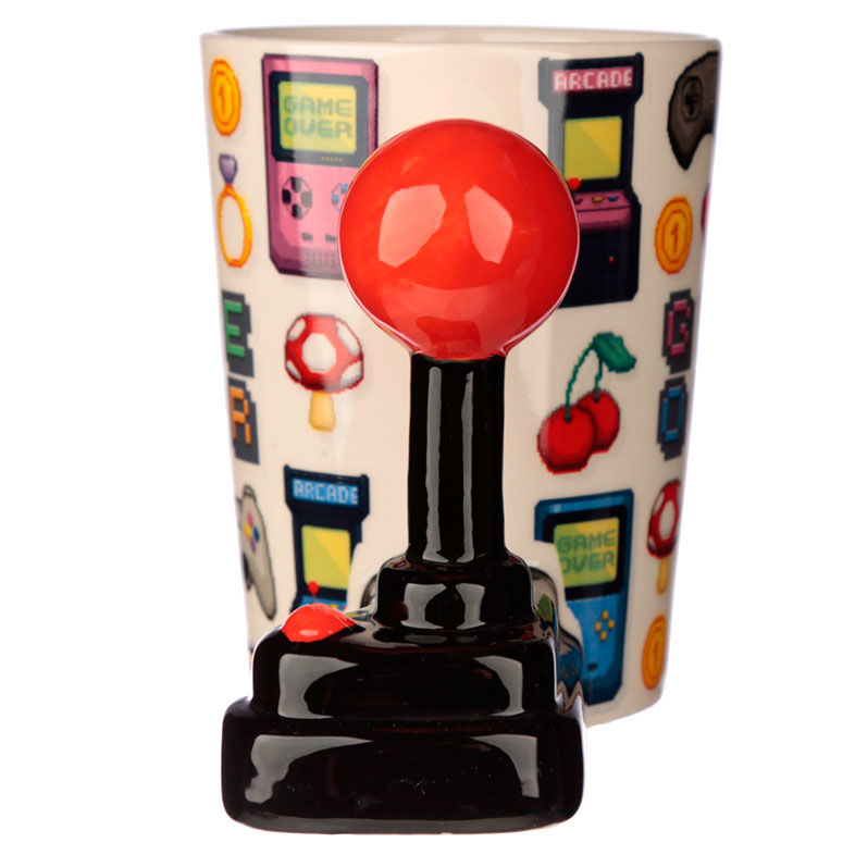 TAZA 3D JOYSTICK PIXEL GAMER - GAME OVER - Imagen 3