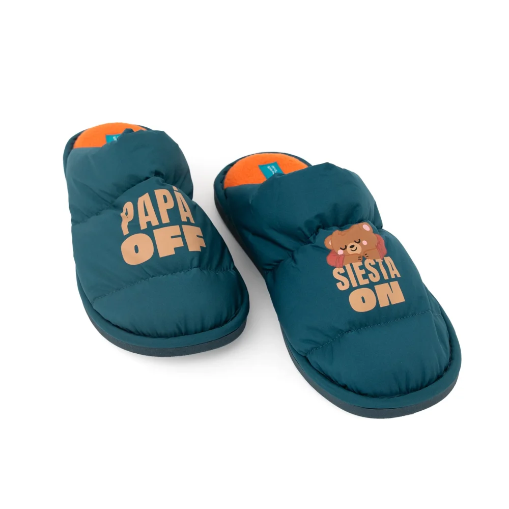 ZAPATILLAS DE CASA PARA PAPÁ - PAPÁ OFF, SIESTA ON