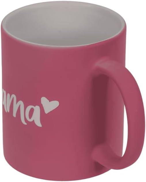 TAZA DE GRES PARA MAMÁ EN ROSA - Imagen 2