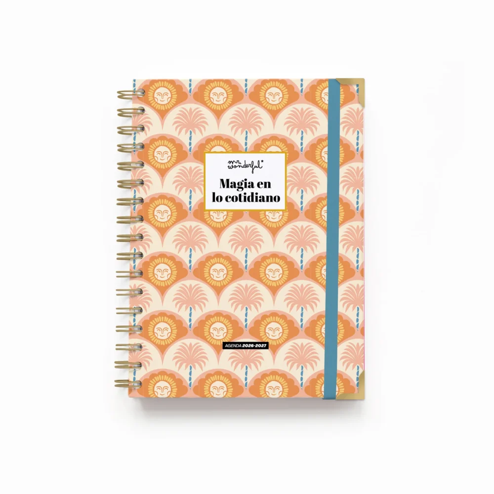 AGENDA OFFICE MR. WONDERFUL 2026-27 DIARIA - MAGIA EN LO COTIDIANO