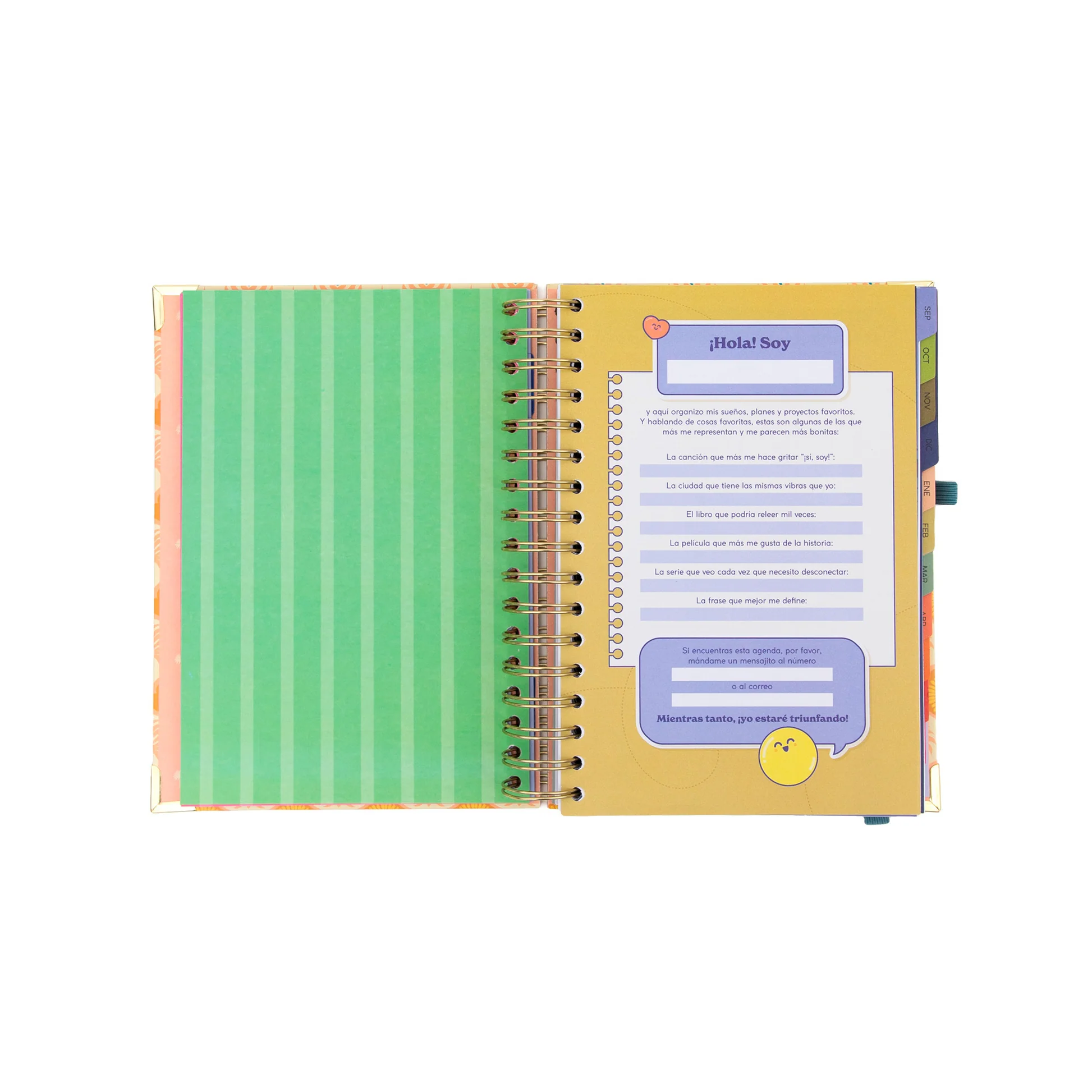 AGENDA OFFICE MR. WONDERFUL 2026-27 DIARIA - MAGIA EN LO COTIDIANO - Imagen 5