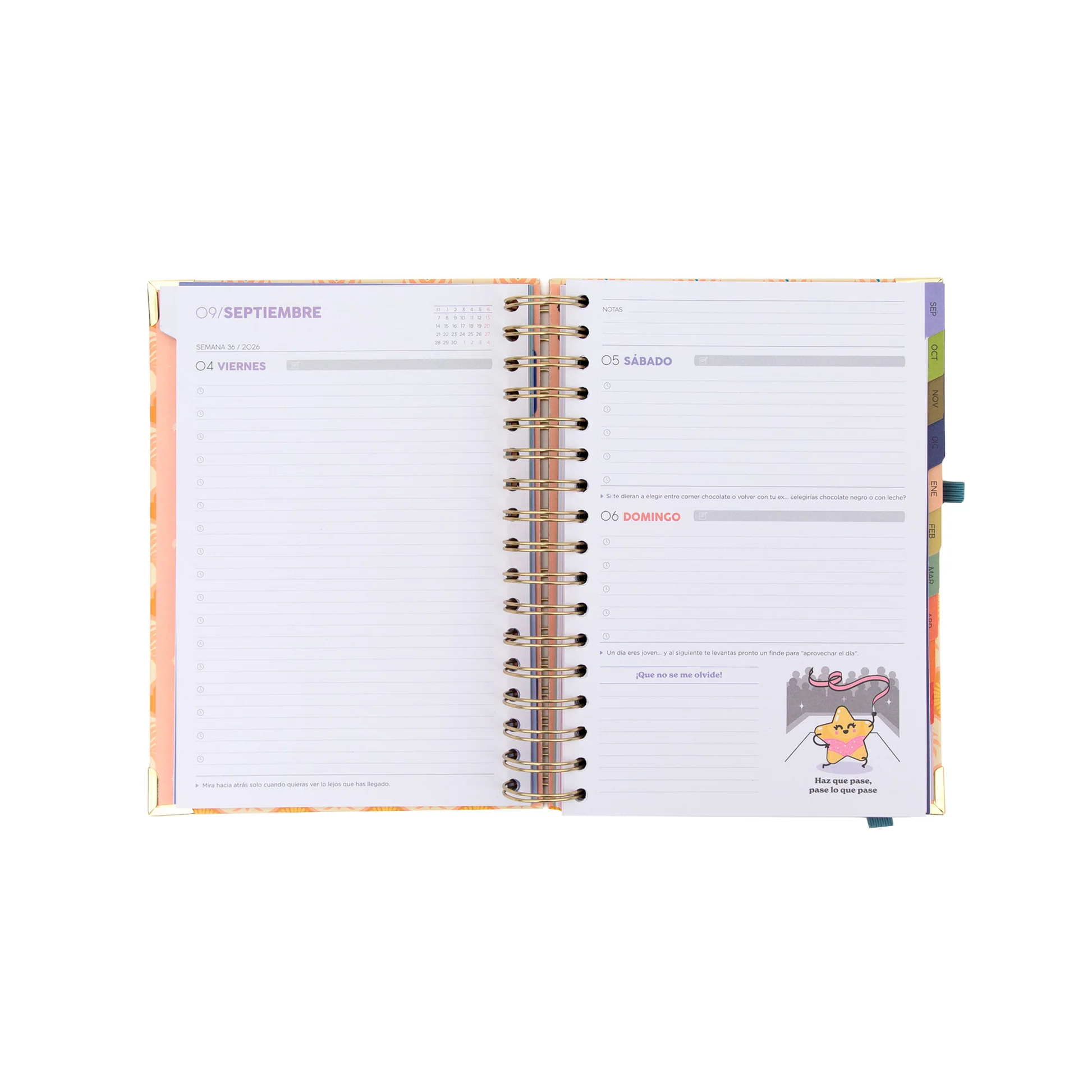 AGENDA OFFICE MR. WONDERFUL 2026-27 DIARIA - MAGIA EN LO COTIDIANO - Imagen 2