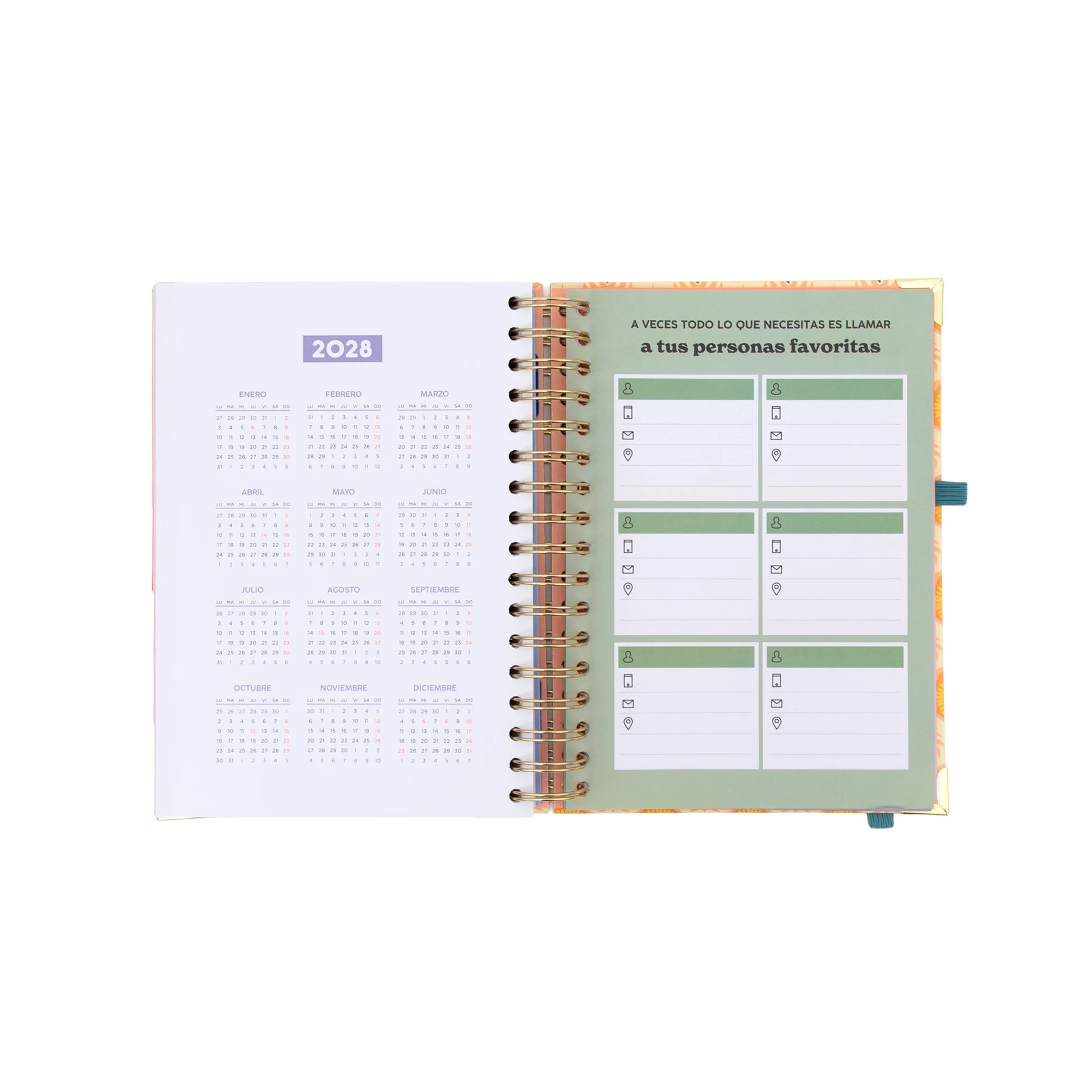AGENDA OFFICE MR. WONDERFUL 2026-27 DIARIA - MAGIA EN LO COTIDIANO - Imagen 8