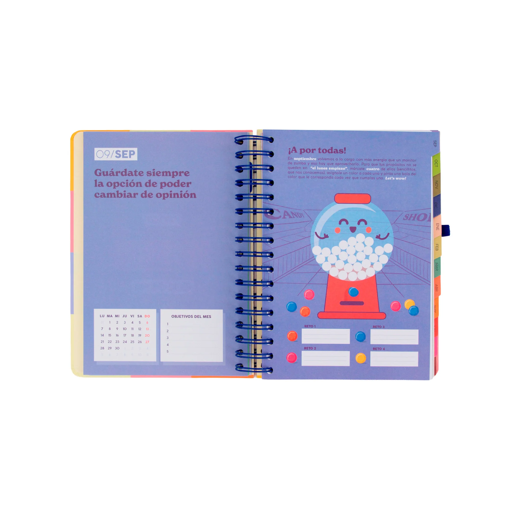 AGENDA MR. WONDERFUL PEQUEÑA 2026-27 DIARIA - LA PAUSA PERFECTA - Imagen 6