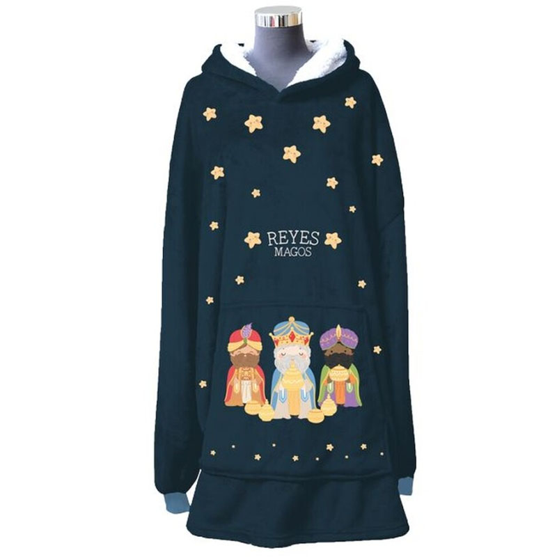 MANTA SUDADERA DE LOS REYES MAGOS - TALLA ÚNICA